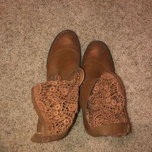 Leather and Lace Western Boots